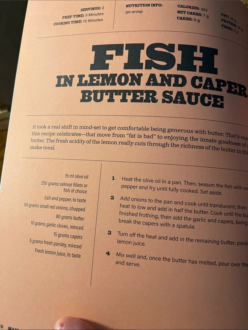 Keto Life Cookbook by - Red Cover